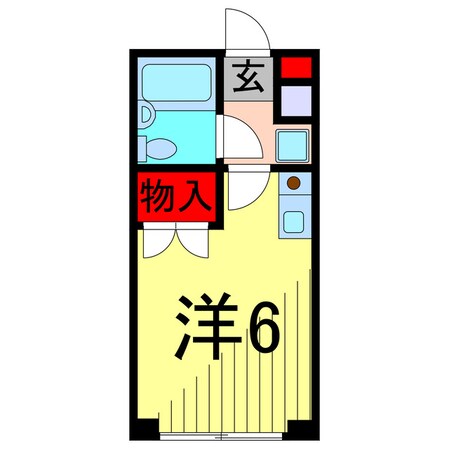 スクエア金町の物件間取画像